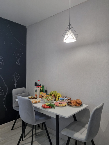 Стул на металлокаркасе Чилли бирюзовый / черный фото покупателя 907