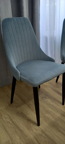 Стул на металлокаркасе Kora beige / black фото покупателя 99