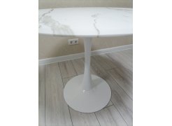 Стол Тулип 90х73 дуб вотан / белый фото покупателя 38