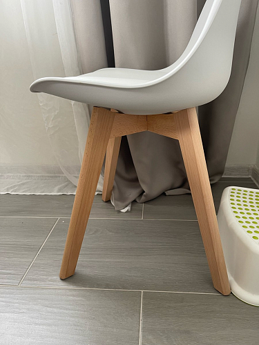 Деревянный стул Bonuss black / black фото покупателя 47