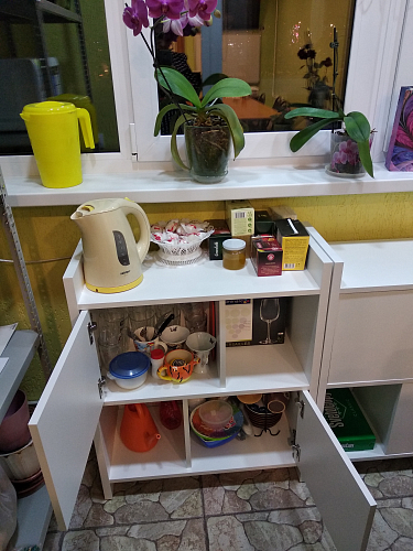 Стеллаж с дверцами Браина 85 см венге фото покупателя 5