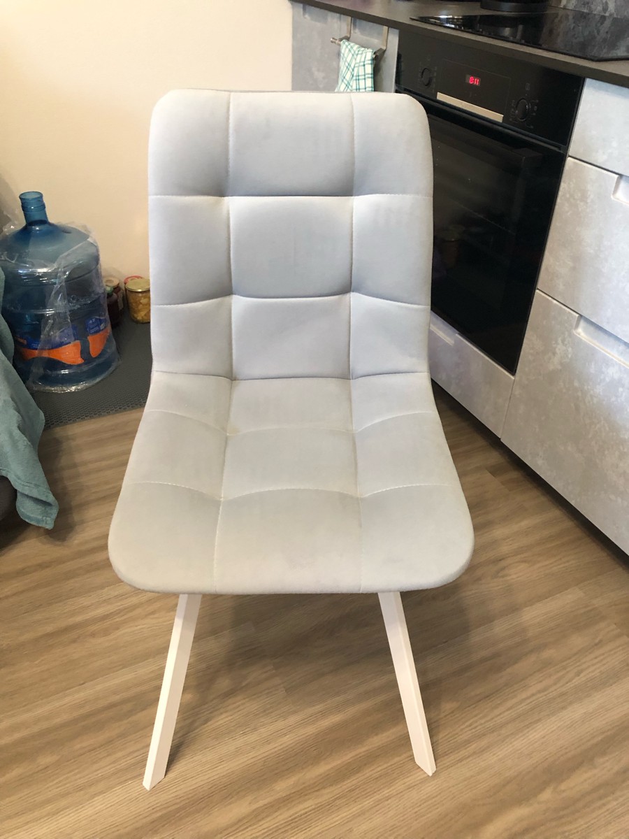 Стул на металлокаркасе Чилли зеленый / черный фото покупателя 1232