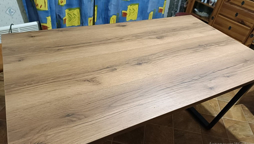 Деревянный стол Лота Лофт 140х80 белый матовый / бетон светлый фото покупателя 203