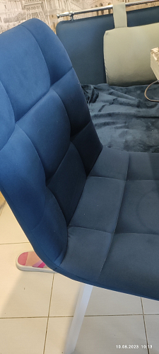 Стул на металлокаркасе Чилли К кирпичный / черный фото покупателя 100