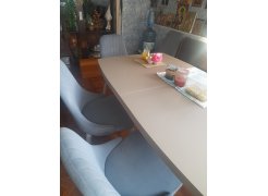 Стул на металлокаркасе Kora beige / black фото покупателя 450