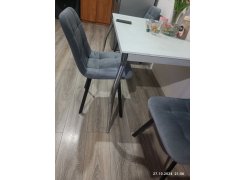 Стул Чилли 2 темно-серый  / черный фото покупателя 534