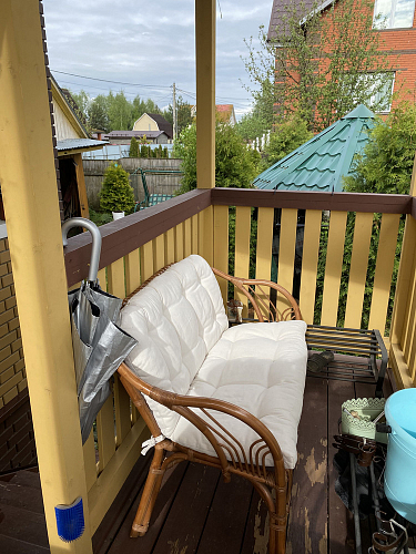 Кофейный комплект из ротанга New Bogota/Нью Богота коричневый кокос фото покупателя 2