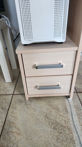 Компьютерный стол Джаз-24 правый дуб сонома фото покупателя 17