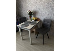 Стул на металлокаркасе Чилли розовый / черный каркас фото покупателя 455