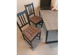 Стол Лота Лофт 120 25 мм сабия / черный матовый фото покупателя 888