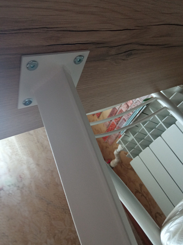 Стол Тринити Лофт 120 25 мм черный матовый / юта фото покупателя 140