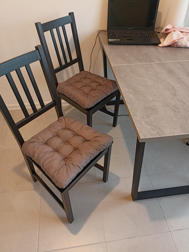 Деревянный стол Лота Лофт 140х80 дуб крафт табачный / черный матовый фото покупателя 888