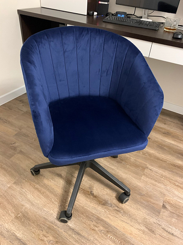 Компьютерное кресло Тибо confetti chocolate / белый фото покупателя 46