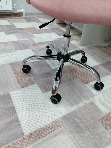 Компьютерное кресло Melody розовое фото покупателя 24