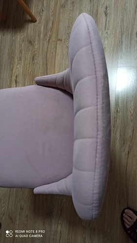 Стул на металлокаркасе Kora dark pink / white фото покупателя 50