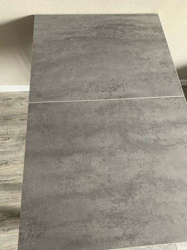 Деревянный стол Лота Лофт 140х80 черный матовый / бетон светлый фото покупателя 614