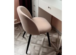 Стул на металлокаркасе Gabi 1 gray / black фото покупателя 677