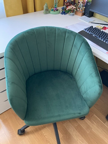 Компьютерное кресло Тибо 01 светло-коричневый / черный фото покупателя 66