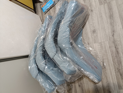 Стул на металлокаркасе Kora green / black фото покупателя 338