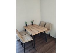 Стул на металлокаркасе Вейв темно-серый / черный фото покупателя 39