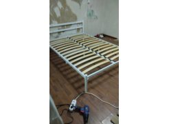 Односпальная кровать Фади 80х200 черная фото покупателя 333