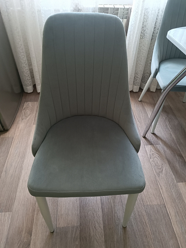 Стул на металлокаркасе Kora white / gray фото покупателя 257