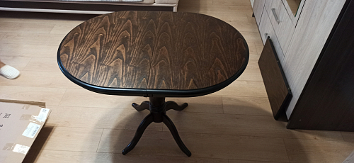 Стол обеденный раздвижной Solerno (Солерно) тобакко фото покупателя 2