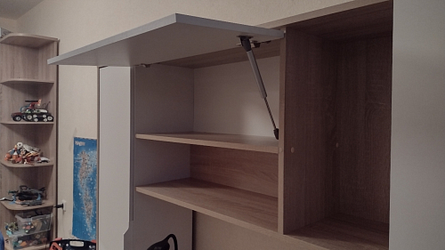 Компьютерный стол Комфорт 12.95 N дуб сонома / сатин фото покупателя 9