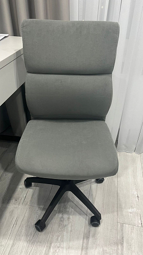 Компьютерное кресло Benefit флок бежевый 7 фото покупателя 52