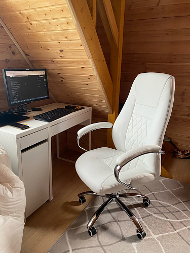 Компьютерное кресло Aragon dark grey - Уцененный экземпляр фото покупателя 96