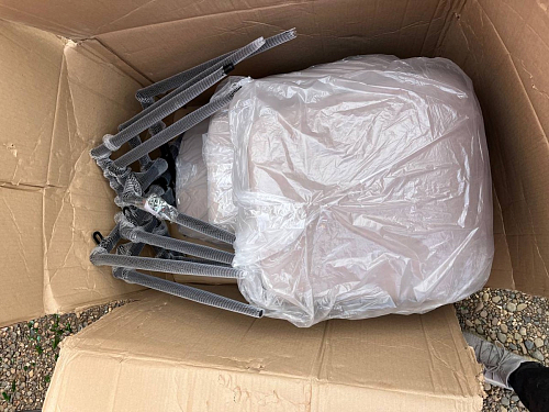 Стул на металлокаркасе Седа 360 К латте (velutto 08) / белый фото покупателя 105