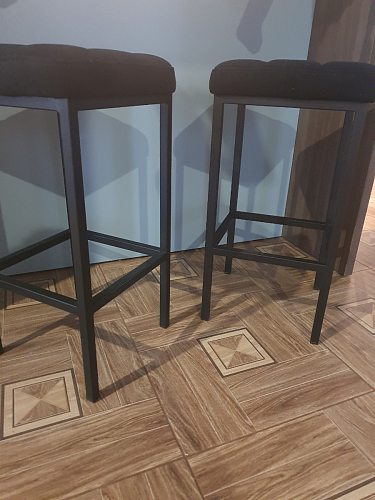 Барный стул Лофт катания минт / белый матовый фото покупателя 185