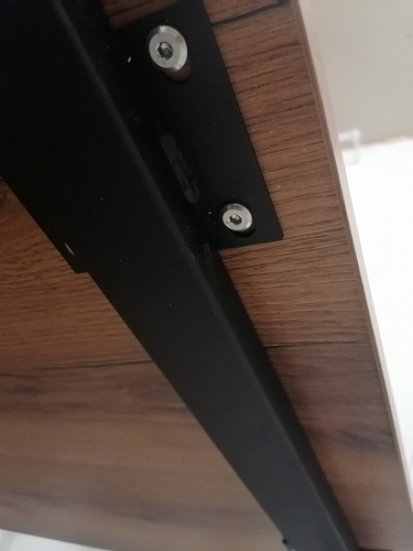 Деревянный стол Лота Лофт 120x75 дуб крафт табачный / черный матовый фото покупателя 239