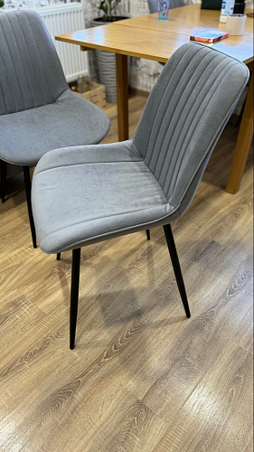 Стул на металлокаркасе Седа К латте / черный фото покупателя 47