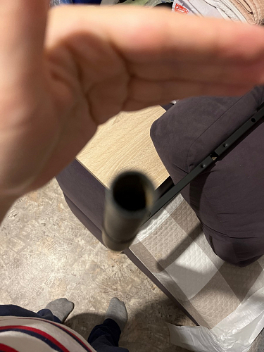 Стул на металлокаркасе Seda 1 green / gold / black фото покупателя 14