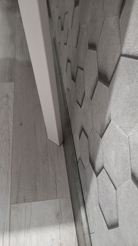 Стол Тринити Лофт 120 25 мм черный матовый / дуб делано темный фото покупателя 140