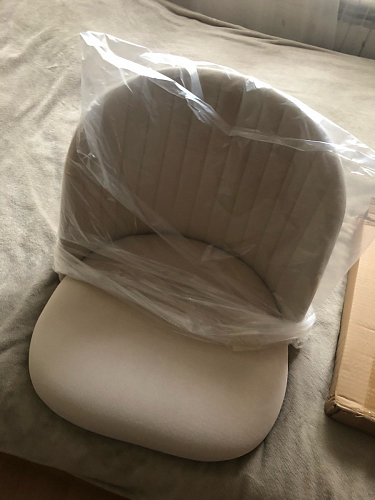 Стул на металлокаркасе Gabi green / black / silver фото покупателя 82