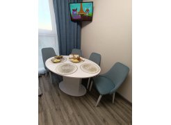 Стул на металлокаркасе Kora gray / black фото покупателя 349