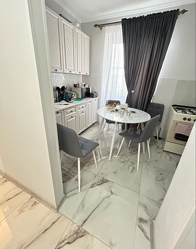 Стеклянный стол Анселм белый фото покупателя 23