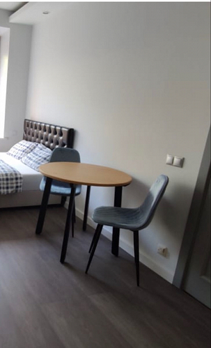 Стул на металлокаркасе Capri blue / white фото покупателя 121