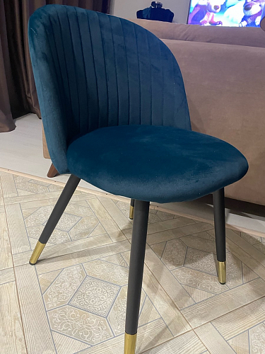 Стул на металлокаркасе Gabi-1 wine red / black фото покупателя 914