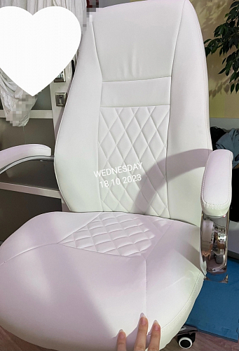 Компьютерное кресло Aragon белое фото покупателя 66