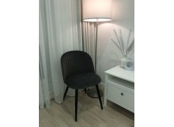 Стул на металлокаркасе Gabi gray / black фото покупателя 230