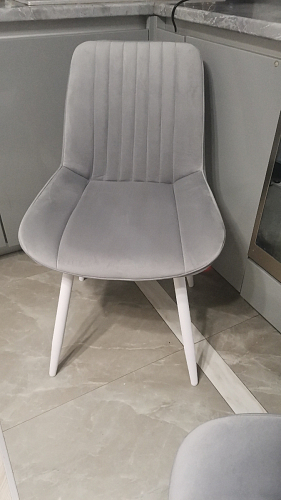 Стул на металлокаркасе Седа К кирпичный / черный фото покупателя 3