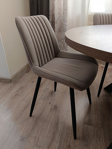 Комплект стульев Седа К 4 шт латте / черный фото покупателя 95