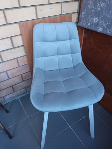 Стул на металлокаркасе Челси К крутящийся бирюзовый / черный фото покупателя 59