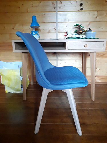 Деревянный стул Bonuss light gray / wood фото покупателя 152