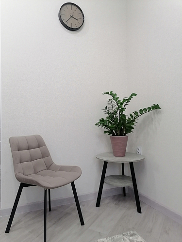 Стул на металлокаркасе Челси бирюзовый / черный фото покупателя 9