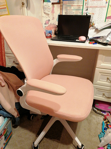 Компьютерное кресло Konfi gray / blue / white фото покупателя 3