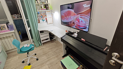 Письменный стол СПм-25 левый дуб сонома фото покупателя 64